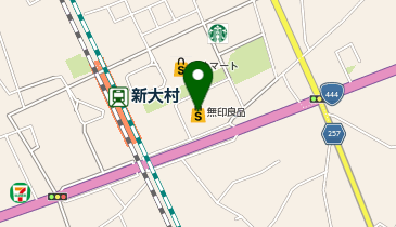 無印良品新大村駅前店の地図画像