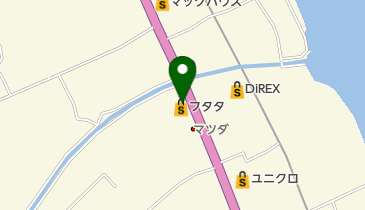 フタタ島原店の地図画像