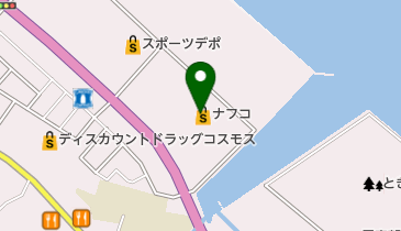 ナフコツーワンスタイル時津店の地図画像