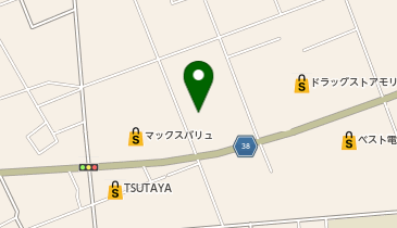 ビッグウッド大村店の地図画像