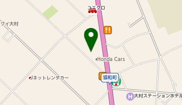 ニトリ大村店の地図画像