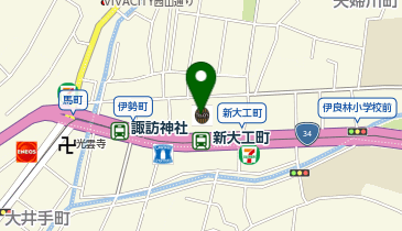 DiREX新大工町ファンスクエア店の地図画像