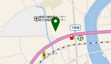 ダイソー川棚店の地図画像