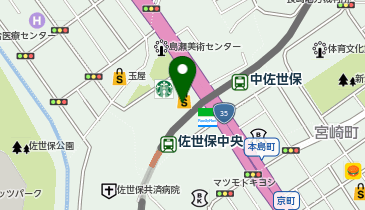 ダイソー佐世保アルバ西沢店の地図画像