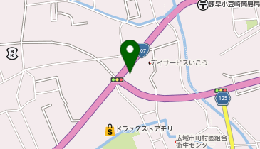 auショップ諫早東の地図画像