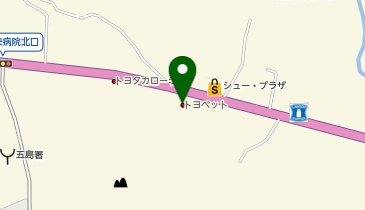 長崎トヨペット五島店の地図画像