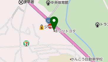 ネッツトヨタ長崎ネッツパーク諌早の地図画像