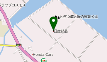 日産部品九州販売長崎店の地図画像