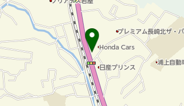 Honda Cars長崎長崎赤迫店の地図画像