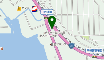 レッドバロン佐世保の地図画像