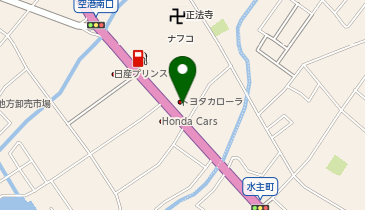 トヨタカローラ長崎大村店の地図画像