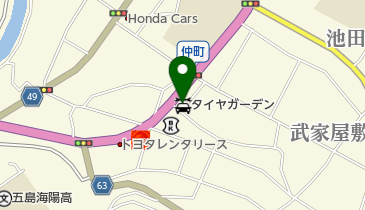 タイヤガーデン宮川タイヤの地図画像