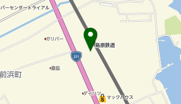 オートバックス島原店の地図画像