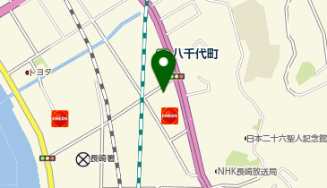 バジェットレンタカー長崎駅前八千代SS店の地図画像