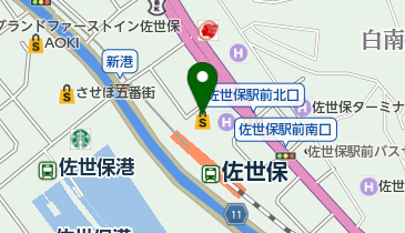 ペッパーランチえきマチ1丁目佐世保店の地図画像