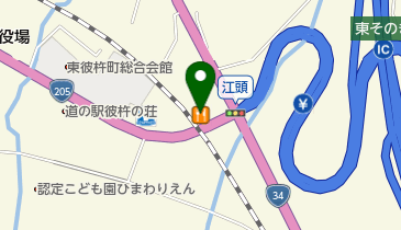 とんかつ濱かつ長崎東彼杵店の地図画像