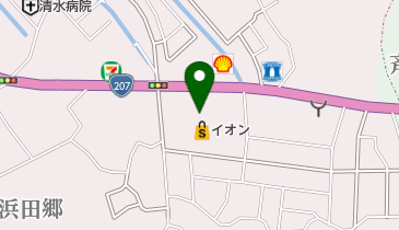 ピエトロイオン時津店の地図画像