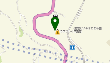 ジョイフルララプレイス長崎愛宕店の地図画像