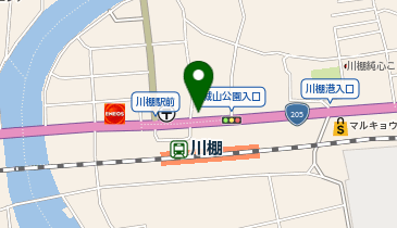 レストランまゆみの地図画像