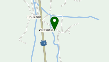 川久保牧場の地図画像