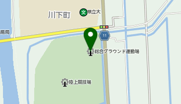 佐世保市総合グラウンド運動場の地図画像