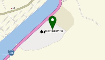対馬市峰総合運動公園陸上競技場の地図画像
