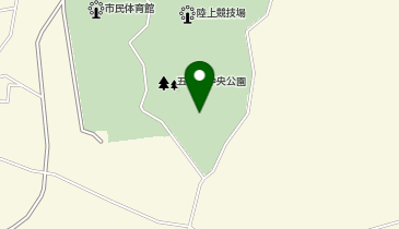 五島市中央公園野球場の地図画像
