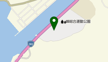 対馬市峰総合運動公園野球場の地図画像