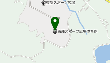 東部スポーツ広場体育館の地図画像