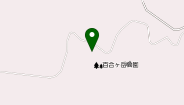 百合岳キャンプ場の地図画像
