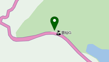 雲仙ゴルフ場の地図画像