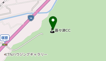 喜々津カントリー倶楽部の地図画像
