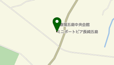 ミニボートピア長崎五島の地図画像