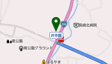 Asobi Douraku時津店の地図画像