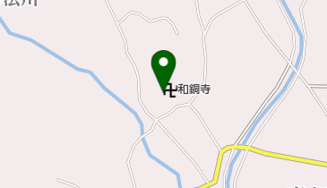 和銅寺の地図画像