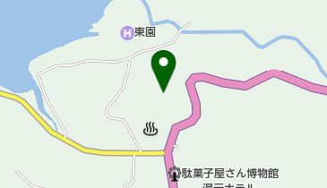雲仙湯あがり麦酒の地図画像