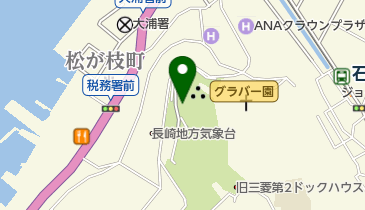 長崎居留地まつりの地図画像