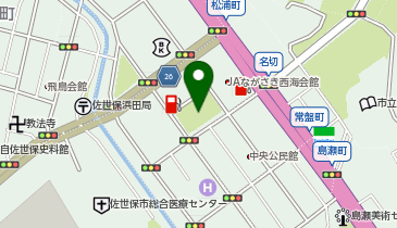 春の花市の地図画像