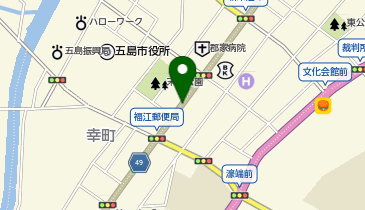 福江チャンココの地図画像