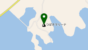 つばきマリーナの地図画像