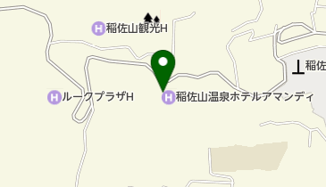 稲佐山温泉の地図画像