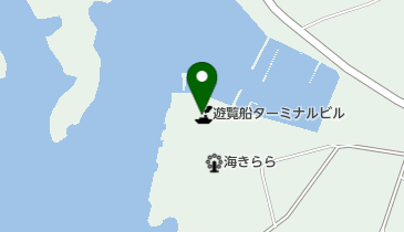 遊覧船パールクィーンの地図画像