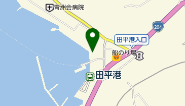 平戸瀬戸市場の地図画像