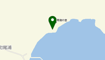 尾浦海水浴場の地図画像