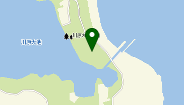 川原大池の地図画像
