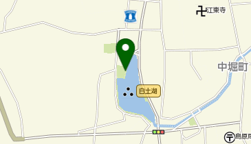 白土湖の地図画像