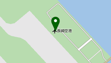 長崎空港の地図画像