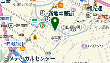 新地中華街の地図画像