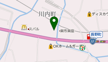 九州マツダ諫早店の地図画像