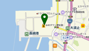 長崎ロフトの地図画像